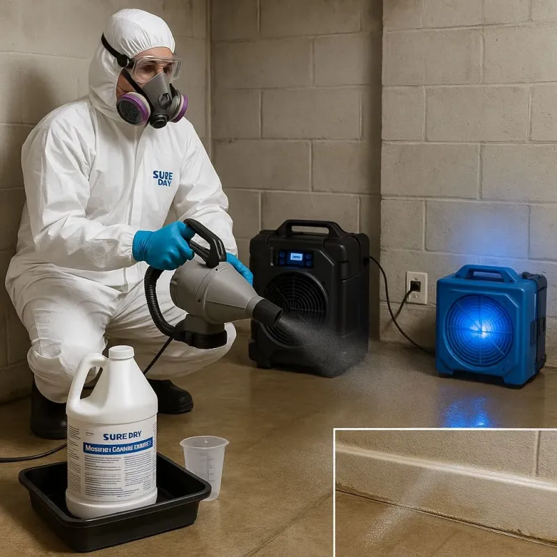 Sanitization and Odor Removal process in Muniz, TX